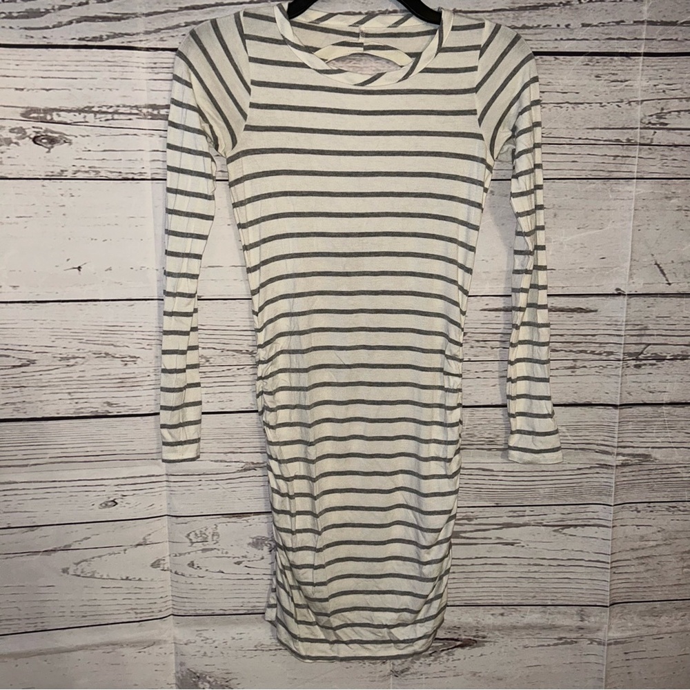 💙Striped dress